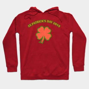 st patricks day 2019 vintage Hoodie